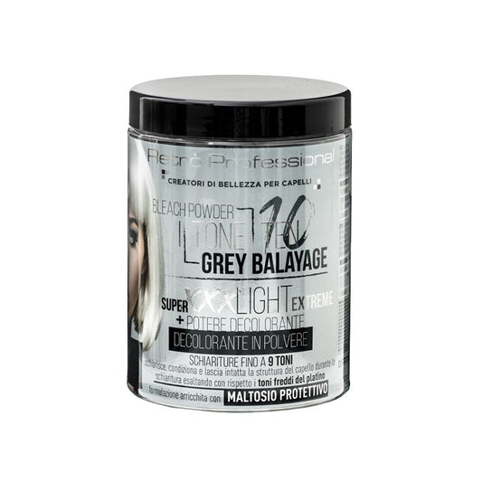 Retrò Professional Bleach Powder I-Tone Ten Grey Balayage Decolorante in polvere - Hairesia Italia